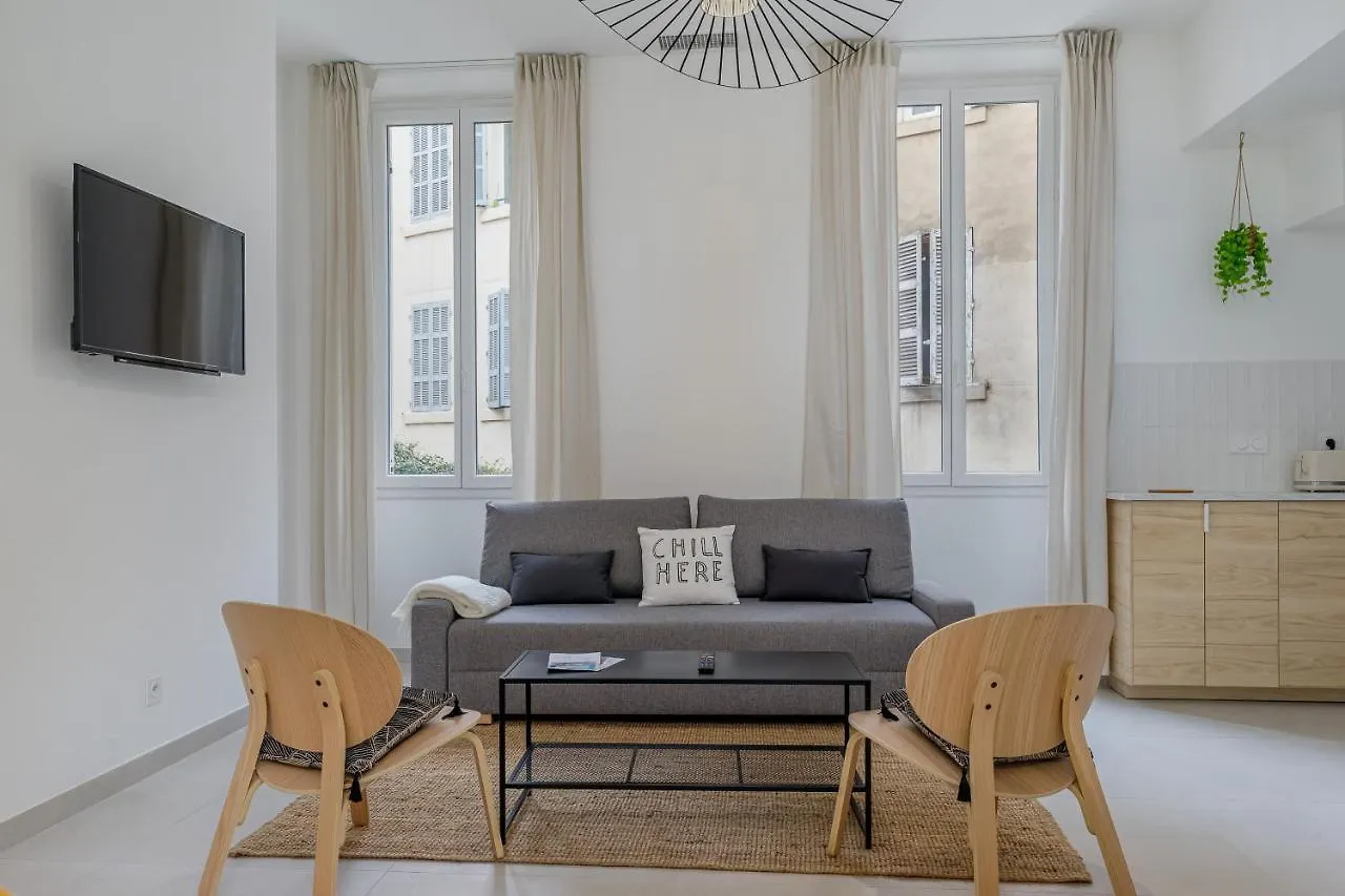 Appartement Spacieux T3 climatisé - Saint Charles&Vieux Port Marseille