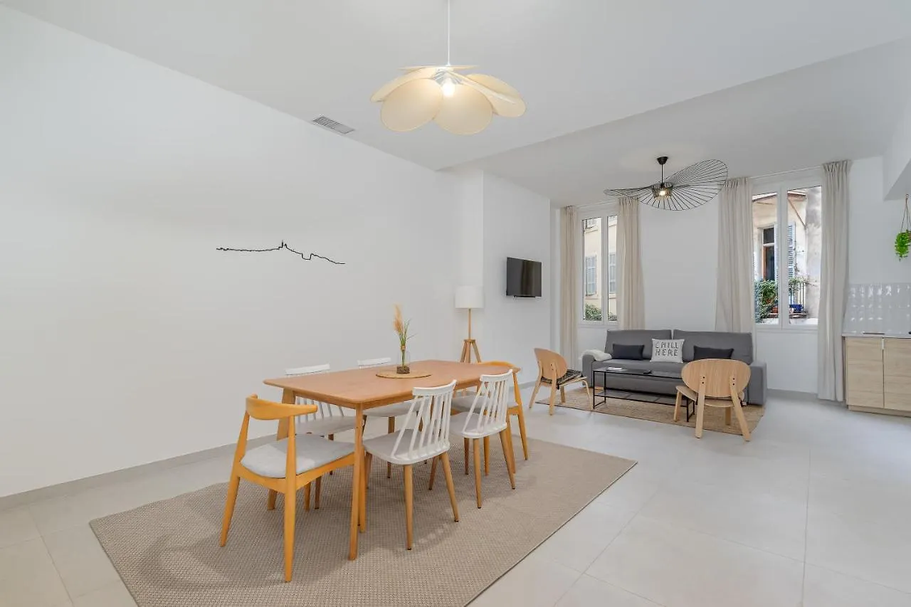 Spacieux T3 Climatise - Saint Charles & Vieux Port Marseilles Appartement